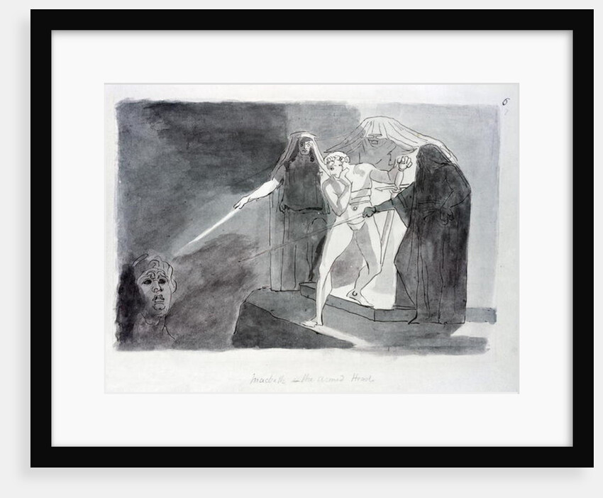 Macbeth and the Armed Head by Henry Fuseli