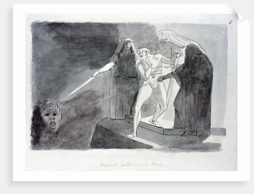 Macbeth and the Armed Head by Henry Fuseli