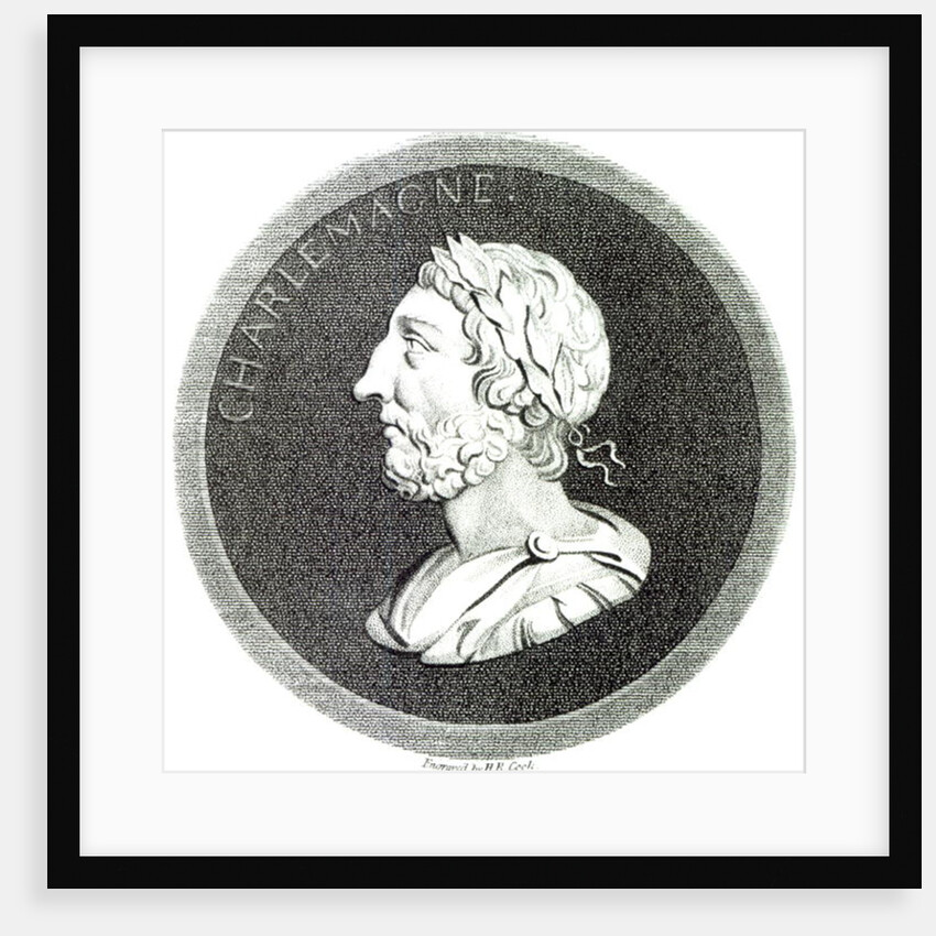 Portrait of Charlemagne by Henry R. Cook