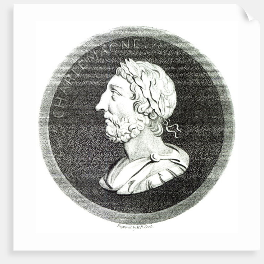 Portrait of Charlemagne by Henry R. Cook