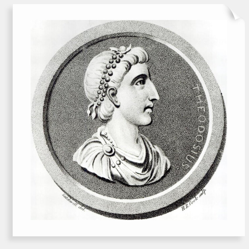 Portrait of Theodosius by Henry R. Cook