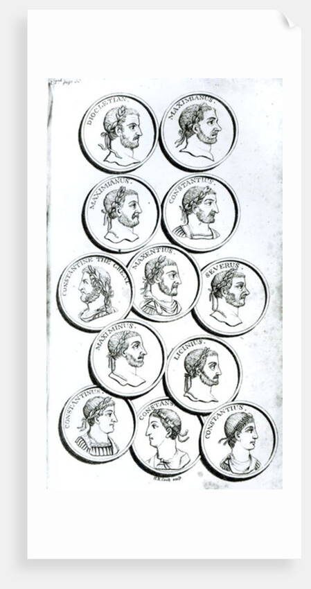Portraits of Roman Emperors by Henry R. Cook