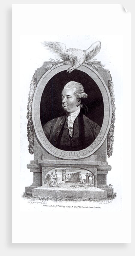 Portrait of Edward Gibbon by Henry R. Cook