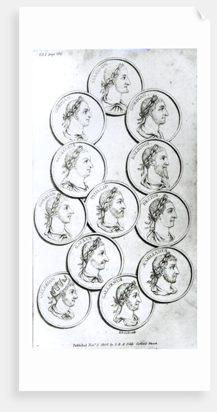 Portraits of Roman Emperors by Henry R. Cook