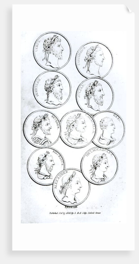 Portraits of Roman Emperors by Henry R. Cook