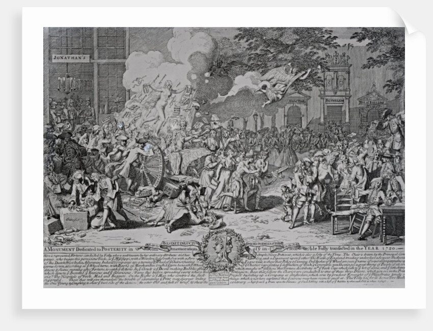 A Monument dedicated to Posterity, 1720 by Bernard Picart