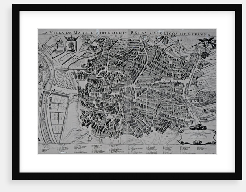 Map of Madrid by School Spanish