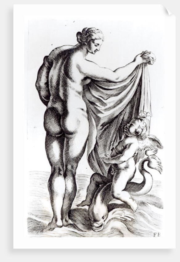 The Borghese Venus, c.1653 by Francois (1590-1650) (after) Perrier