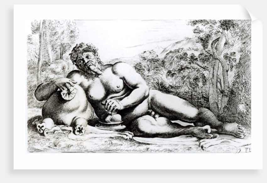 Silenus, c.1653 by Francois (1590-1650) (after) Perrier