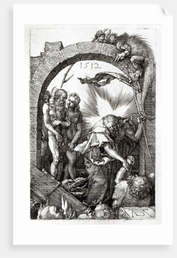 Harrowing of Hell or Christ's descent into Limbo, 1512 by Albrecht Dürer or Duerer
