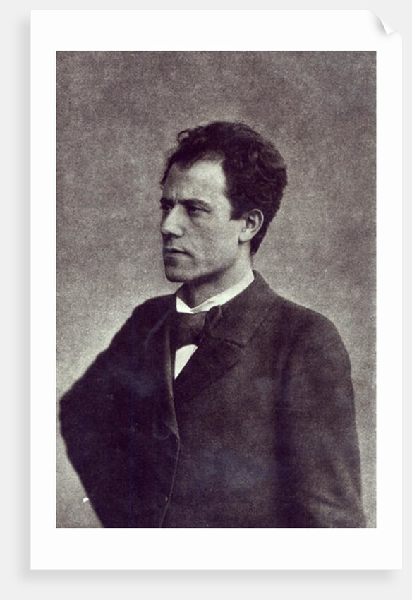 Portrait of Gustav Mahler, 1897 by Austrian Photographer