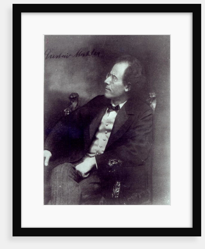 Portrait of Gustav Mahler, c.1907 by Photographer Austrian