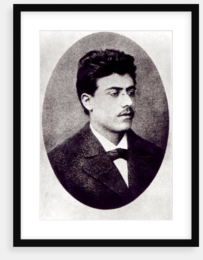 Portrait of Gustav Mahler, 1878 by Austrian Photographer