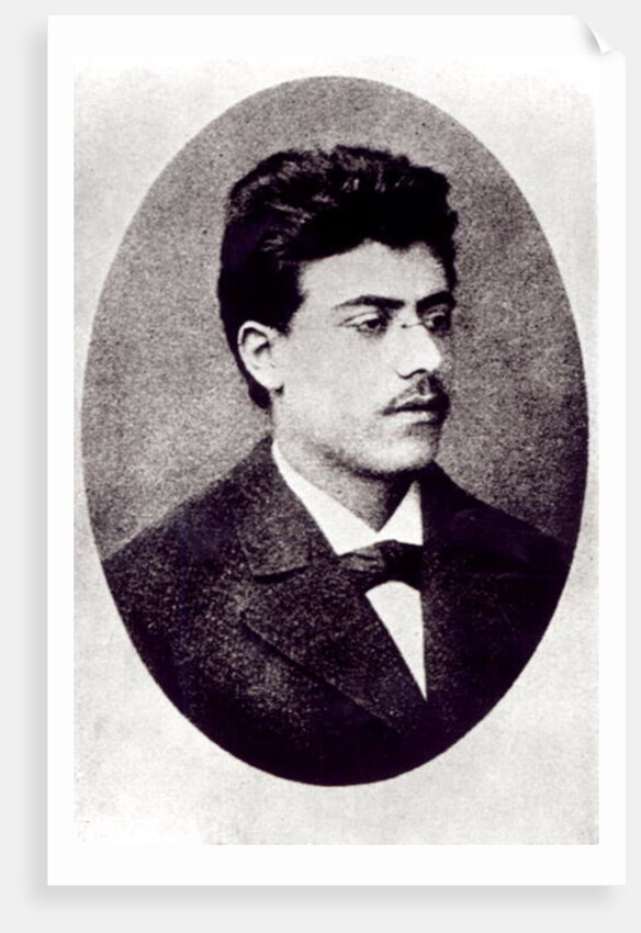 Portrait of Gustav Mahler, 1878 by Austrian Photographer