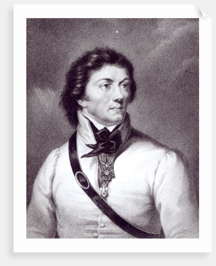 Portrait of Tadeusz Kosciuszko, engraved by William Holl, c.1840 by 19th Century Polish School