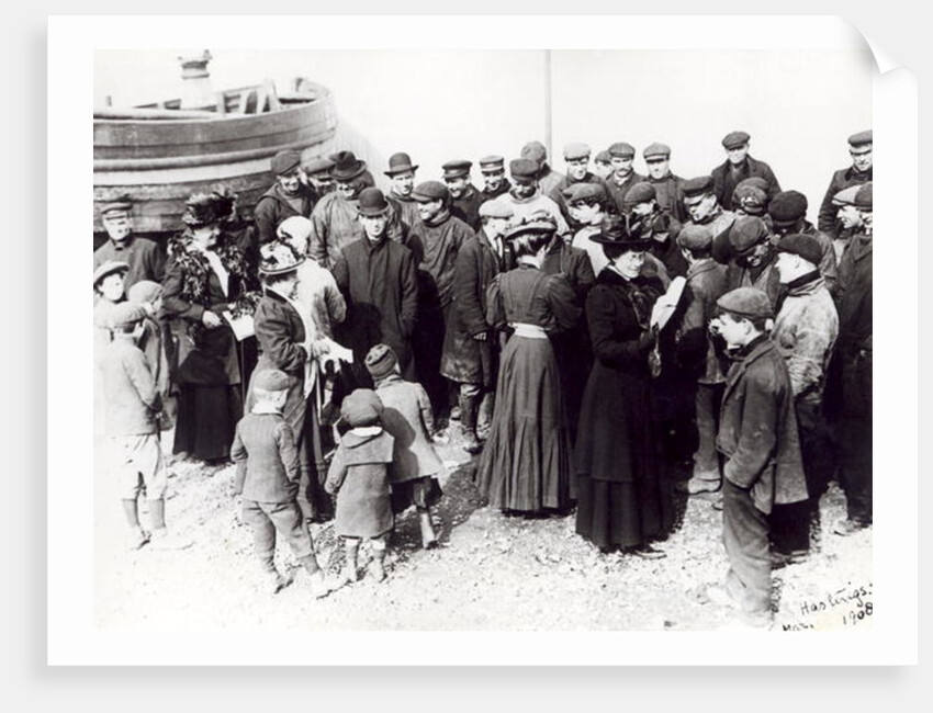 Suffragettes in Hastings, 1908 by English Photographer