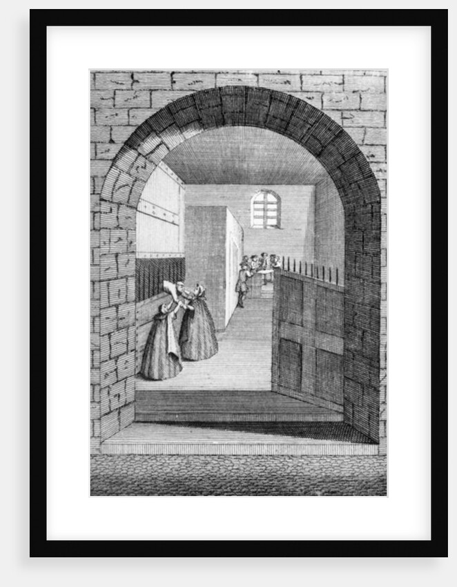 The Manner of John Shepherd's escape out of the Condemned Hole in Newgate, 1724 by English School