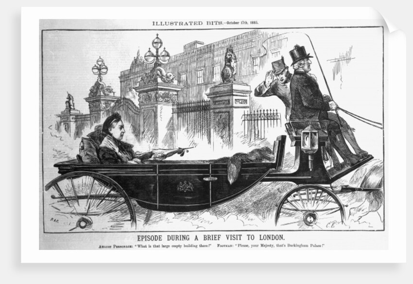 Episode During a Brief Visit to London, October 17th 1885 by English School