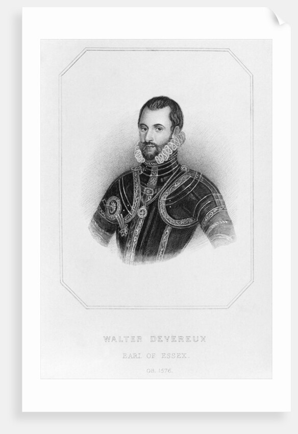 Walter Devereux 1st Earl of Essex, 2nd Viscount Hereford by English School
