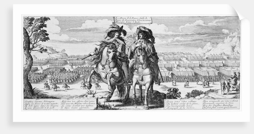 The Victories of Louis the Just, 1627 by French School