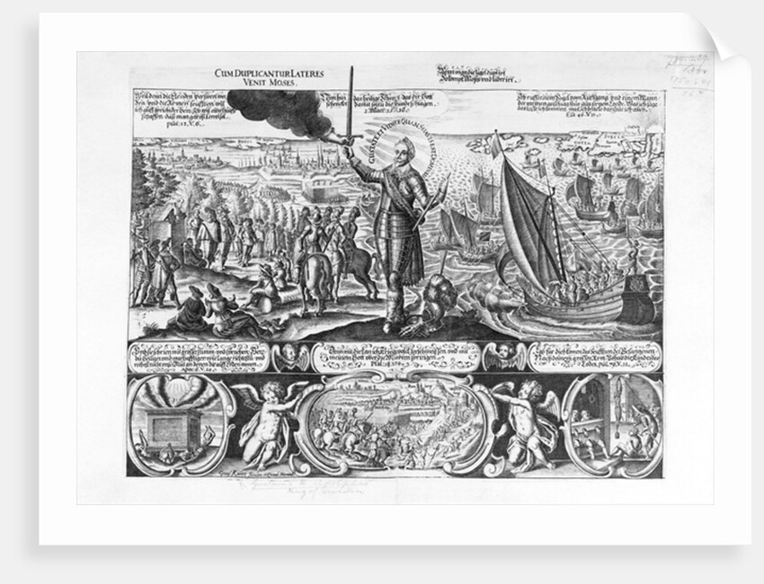 Gustavus Adolphus landing at Stralsund in 1630 by Georg Koler