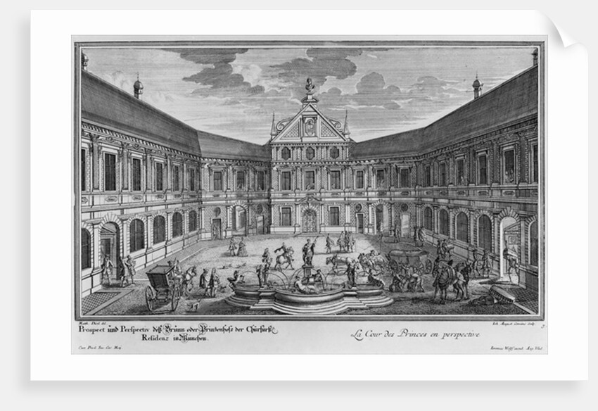 Palace at Munich, Germany by Matthias Diesel