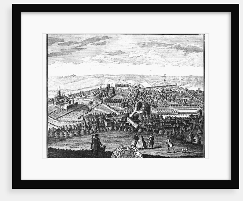 The East Prospect of the City of Winchester by English School