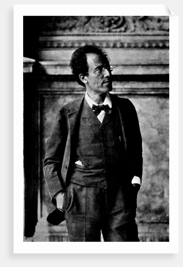 Portrait of Gustav Mahler by Photographer Austrian