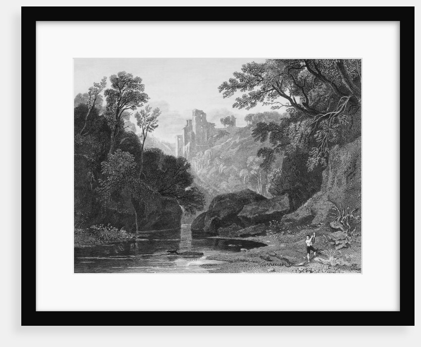 View of Roslin Castle by John Thomson