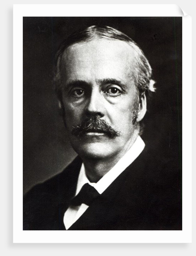 Portrait of Arthur James Balfour by English Photographer