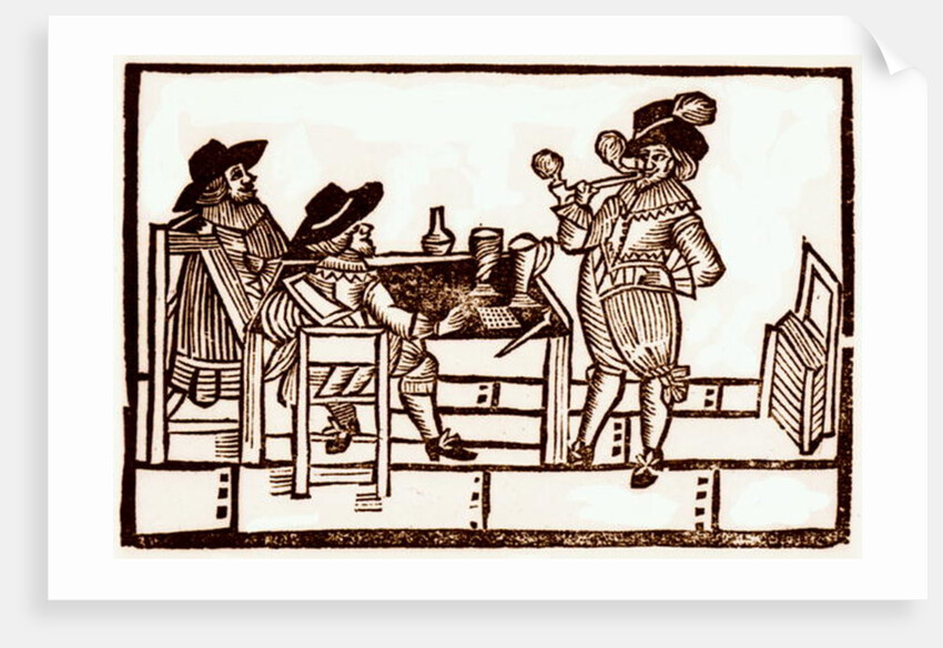 A Privy Chamber with Pipe and Tankard by School English