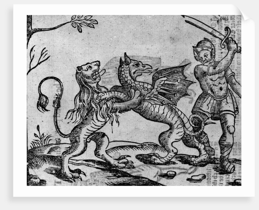 St George and the Dragon by School English