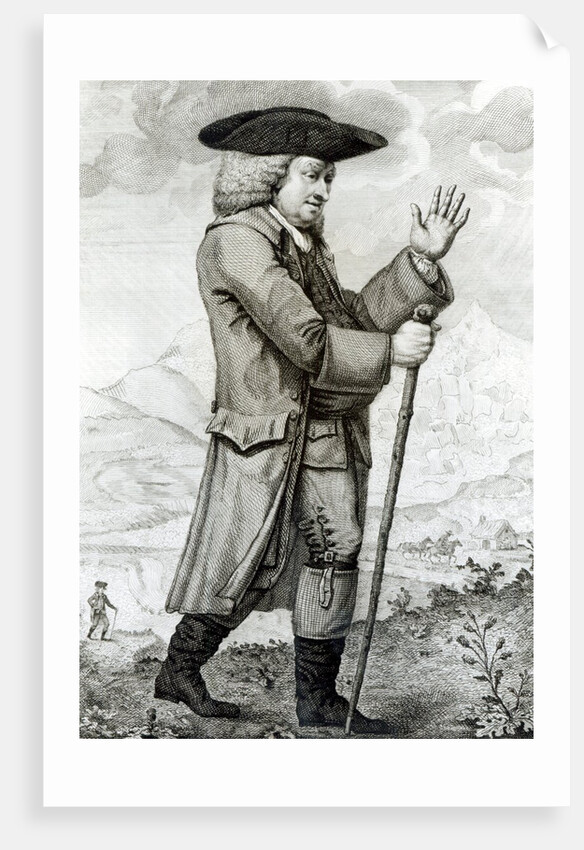 Dr Johnson in his Travelling Dress, 1786 by English School