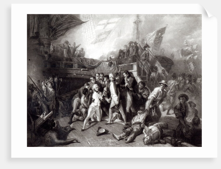 The Death of Nelson by Ernest (after) Slingeneyer
