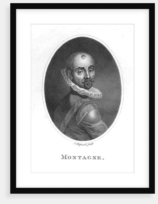 Portrait of Michel de Montaigne by James the Elder Hopwood