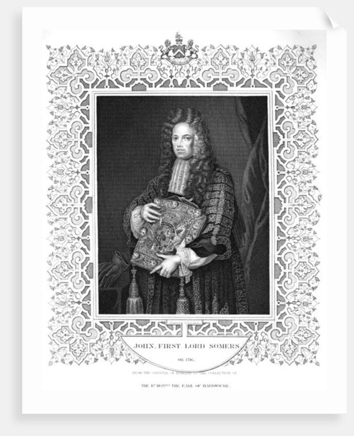 Portrait of John, 1st Lord Somers by W.T. Mote