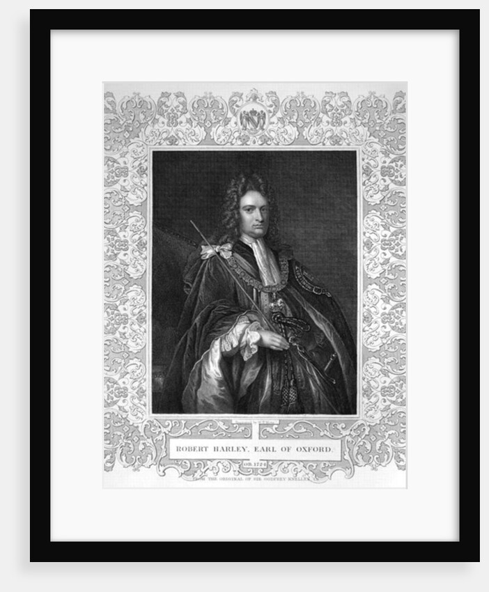 Portrait of Robert Harley, Earl of Oxford by W.T. Mote