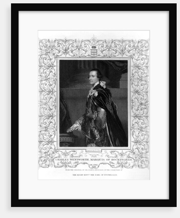 Portrait of Charles Wentworth, Marquis of Rockingham by W.T. Mote