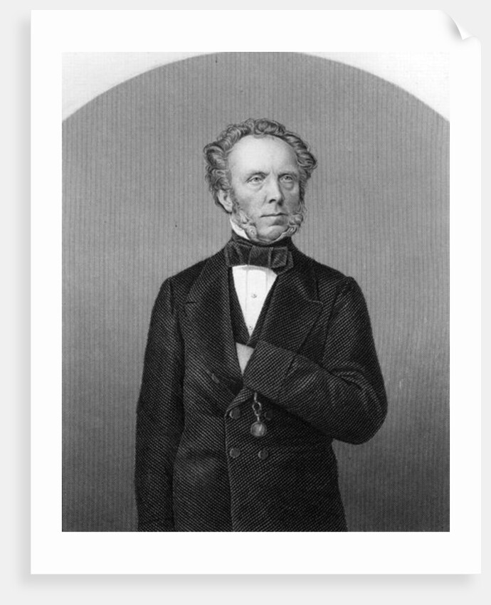 Portrait of Edward Baines by School English
