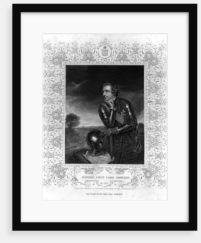 Portrait of Sir Jeffrey Amherst by Henry Thomas Ryall