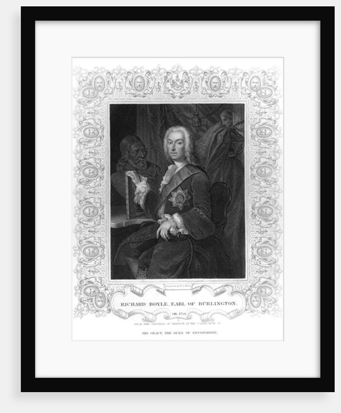 Portrait of Richard Boyle, Earl of Burlington by School English
