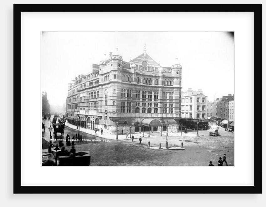 Royal English Opera House, 1891 by English Photographer