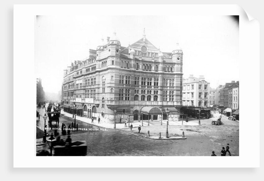 Royal English Opera House, 1891 by English Photographer