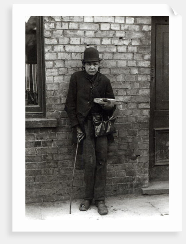 Match-Seller. c.1900 by English Photographer