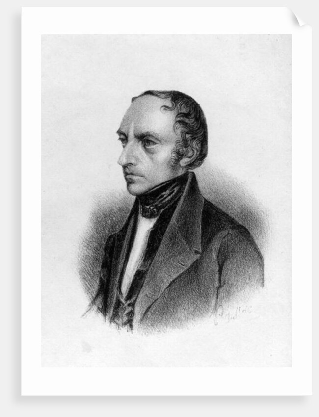 Portrait of Francois Guizot by School English