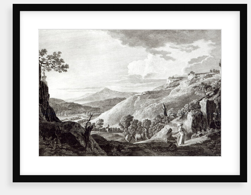 View of Tarquinia and Corneto by Italian School