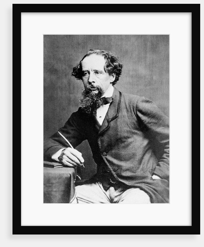 Charles Dickens, 1861 by Herbert Watkins