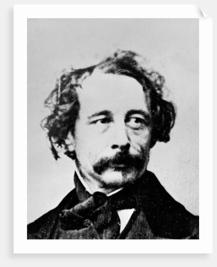 Charles Dickens, c.1853 by John Jabez Edwin Paisley Mayall