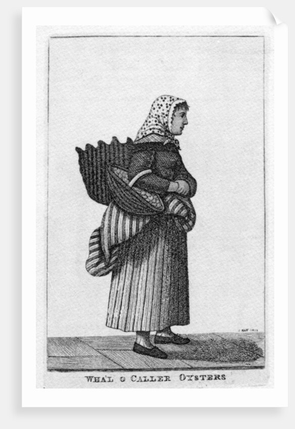 Newhaven Oyster Girl, 1812 by John Kay