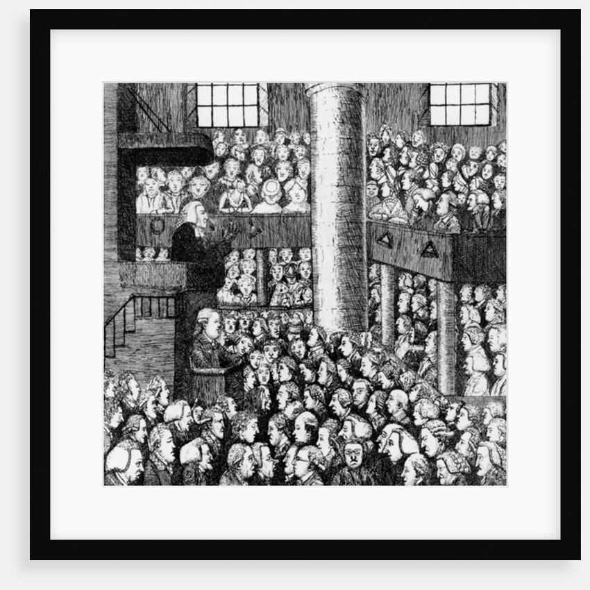 A Sleepy Congregation, 1785 by John Kay